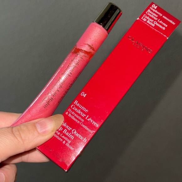 Clarins | Makeup | Clarins 4 Raspberry Smoothie Lip Balm Limited ...